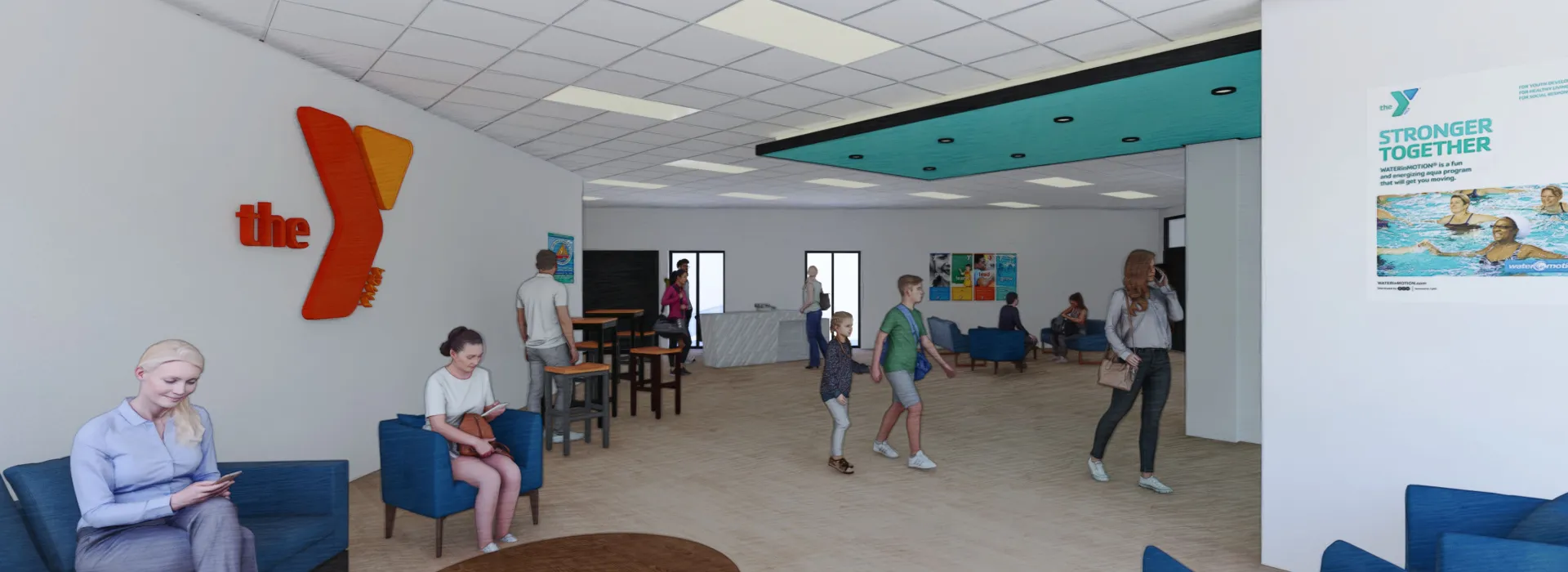 Yadkin lobby rendering